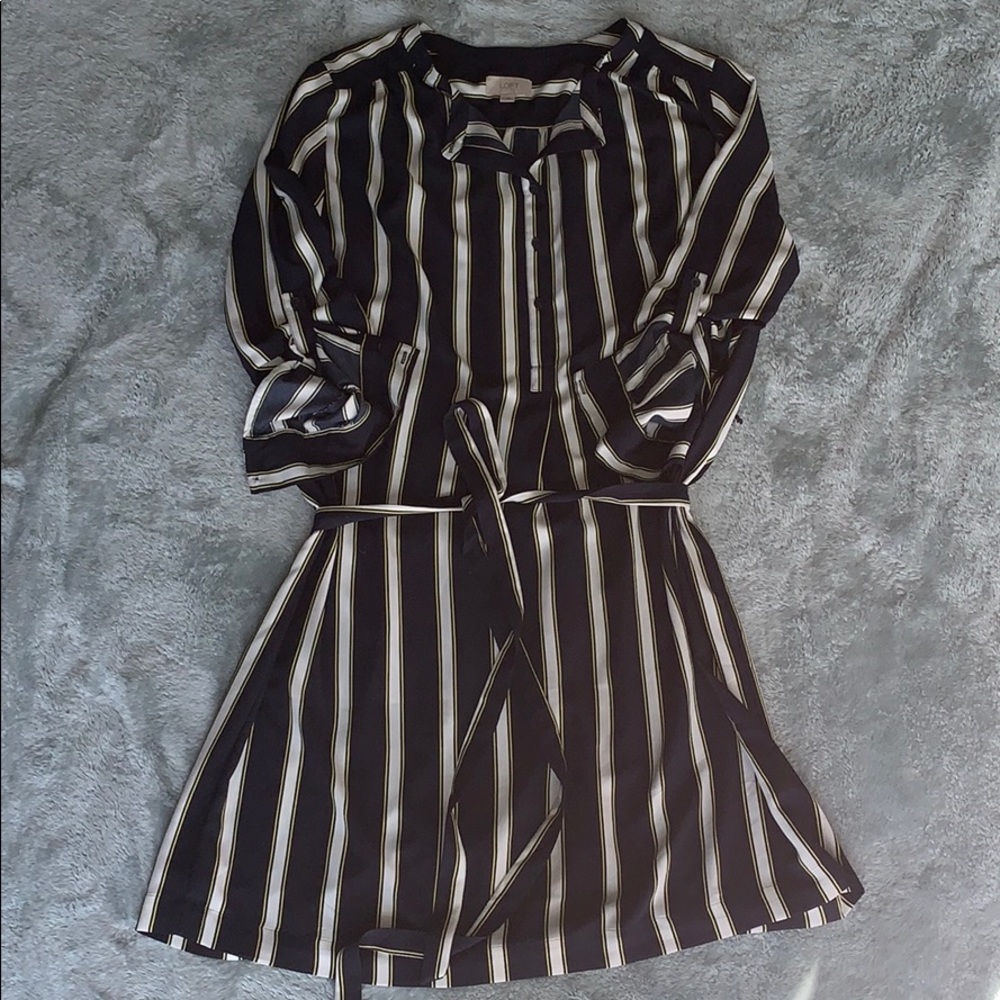 Polyester soft mini dress